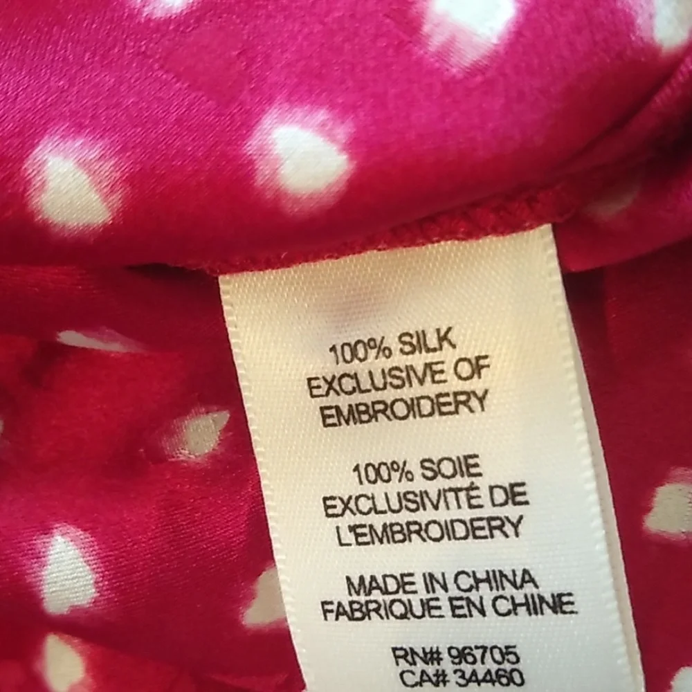 Rebecca Taylor Red Floral Eyelet Top - Picture 9 of 9